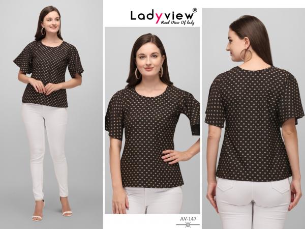 Ladyview Goldy Vol 1 Designer creap Western Ladies Top Collection